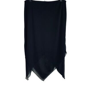 Vintage Black Skirt 90s